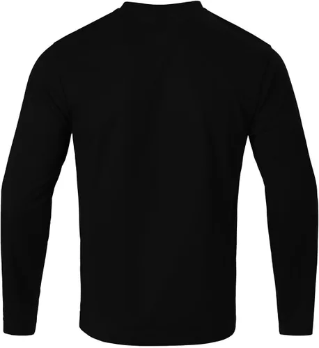 Vista 6 de LeeHanTon Camisas de manga larga para hombre, de secado rápido, cuello redondo, camisetas de trabajo, atléticas, ciclismo, senderismo, paquete de 5
