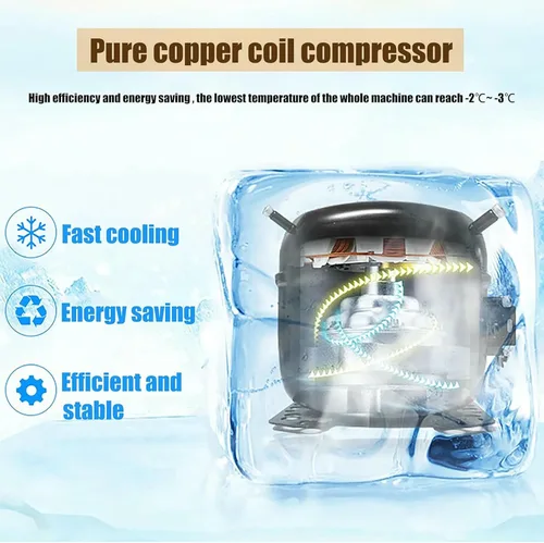 Vista 5 de Máquina comercial para granizados, máquina eléctrica de bebidas congeladas de 45 L, máquina de licuados de aguanieve de acero inoxidable