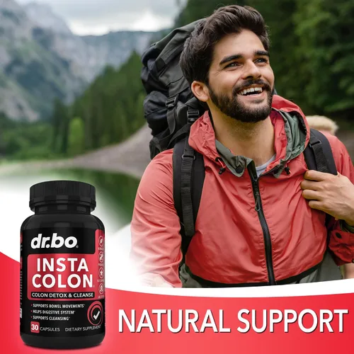 Vista 5 de Limpiador de colon desintoxicante para descarga de peso, pastillas de limpieza de colon de 15 días para mujeres y hombres, laxante natural rápido