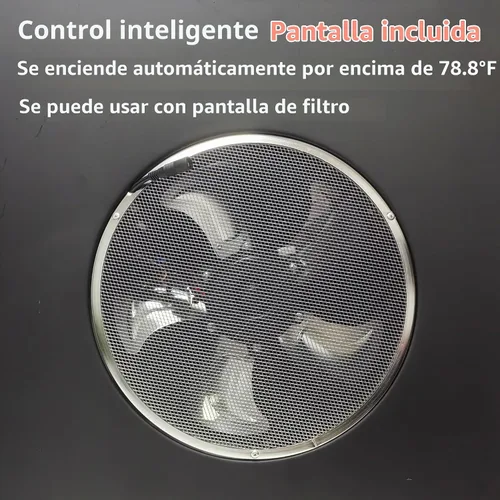 Vista 5 de Ventilador solar del ático, ventilador de escape de techo accionado por