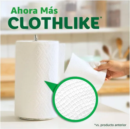Vista 7 de Bounty 1939879 - Toallas de papel para cocina Select-A-Size, 2 capas, 110 hojas/rollo (74801/95054)