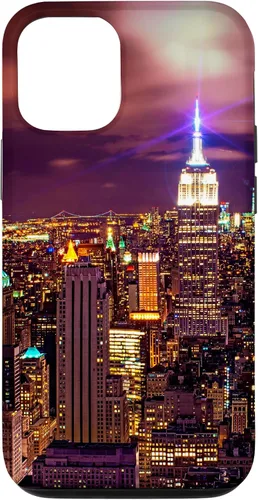 Vista 26 de Funda para iPhone 16 New York City Skyline NYC