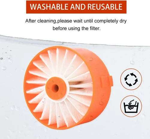 Vista 2 de Diteje 3 accesorios de filtro de vacío de repuesto compatibles con aspiradora inalámbrica Black + Decker BSV2020G BSV2020P 3 Pack,Vacuum