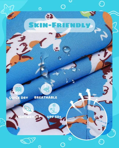 Vista 48 de maamgic Traje de baño para niños con forro de compresión elástico para niño