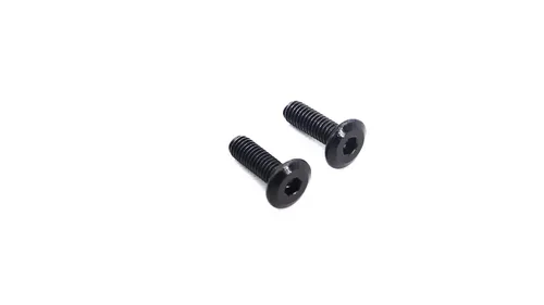 Vista 4 de 20pcs M6 x 0.787 in Remache Negro Avellanado Socket Cap Allen Tornillos Remache Tornillos Muebles Conexión 304 Acero Inoxidable