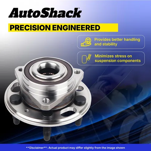 Vista 5 de AutoShack - Cojinete de cubo de rueda trasera de repuesto para Chevrolet Aveo 2004-2011 Aveo5 2004-2011 Spark 2015 Spark EV 2005-2008 Pontiac Wave