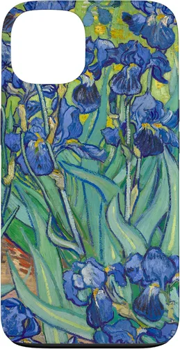 Vista 7 de Van Gogh Irises Modern Art Painting - Carcasa para iPhone 17