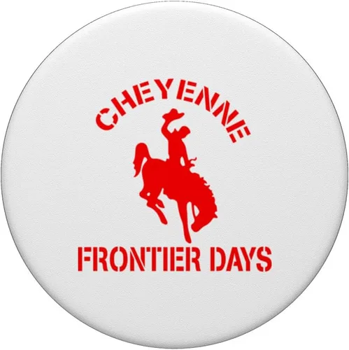Vista 3 de Rodeo Wild Western Cheyenne Frontier Days - Camiseta PopSockets intercambiable PopGrip
