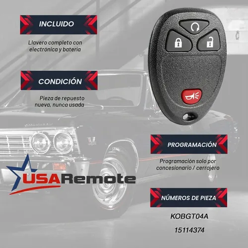 Vista 3 de Control remoto para llave de coche sin llave compatible con Chevy HHR Uplander/Buick Terraza/Pontiac Montana/Saturn Relay 2005 2006 2007 2008 2009