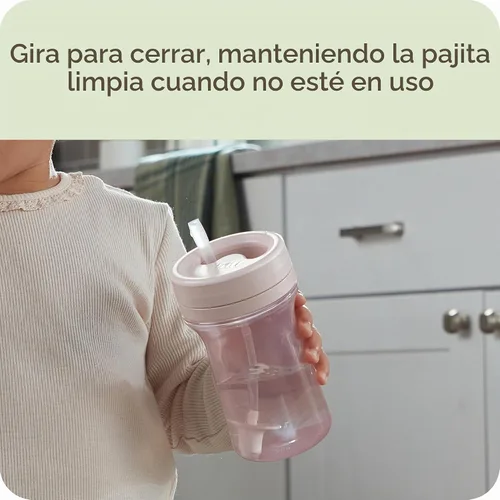 Vista 4 de NUK for Nature™ Everlast - Taza con popote