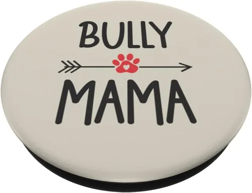 Vista 2 de American Bully Mama - Divertido regalo para dueño de perro matón para mujer, PopSockets intercambiables
