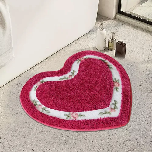 Vista 14 de Abreeze Alfombra rosa para sala de estar y dormitorio, antideslizante, ultrasuave, lavable y absorbente, 17.71x49.21 pulgadas, color azul