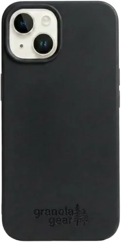 Vista 15 de Eco by GranolaGear - Funda ecológica para iPhone 15, biodegradable, compostable, sin plástico, hecha de plantas, nieve alpina