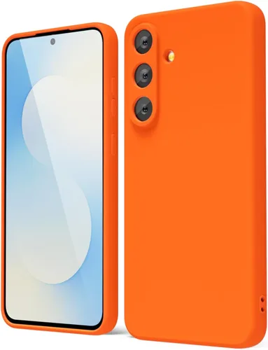 Vista 485 de oakxco Funda para teléfono Samsung Galaxy S8 de silicona líquida, delgada y fina de gel de goma suave TPU cubierta protectora simple llana