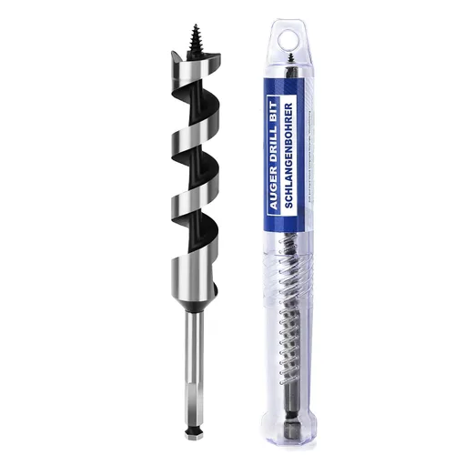 Vista 12 de Broca de 1-1/2 x 11.8 pulgadas para barrenar madera, Broca de 38x300 mm hexagonal larga para madera, madera dura, embarcaciones