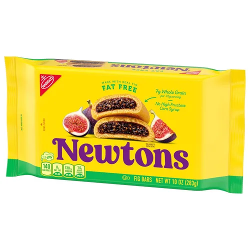 Vista 13 de Newtons Galletas masticables sin grasa, suaves y de fruta, sabor higo (barras de higo), 12 paquetes de 10 onzas