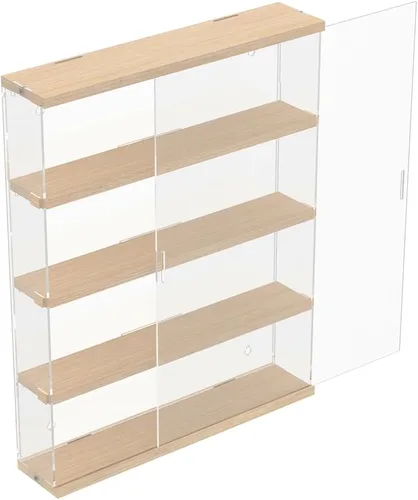 Vista 17 de DuvinDD - Vitrina acrílica para coleccionables, con luz LED