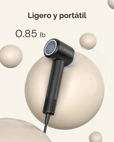 Vista 6 de VOLGITA - Secador de pelo con difusor para cabello rizado, secador de pelo, 110000 RPM, secador de pelo iónico profesional de alta velocidad