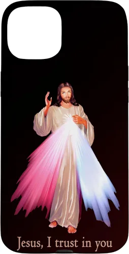 Vista 9 de Funda para iPhone 13 Pro Max Jesús con la que confío en ti Divina Misericordia Misericordiosa Jesús
