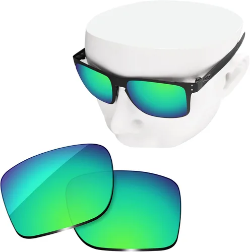 Vista 2 de OOWLIT Replacement Lenses Compatible with Oakley Holbrook Metal Sunglass