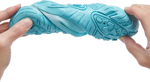 Vista 6 de Racqua Zapatos de agua para hombres y mujeres, secado rápido, colores degradados, descalzos, acuáticos, atléticos, natación, surf, playa, zapatos