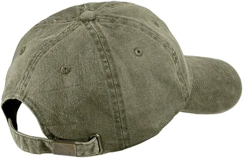 Vista 2 de Trendy Apparel Shop Gorra de algodón ajustable de perfil bajo bordado del estado de Wyoming