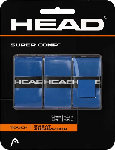 Vista 3 de HEAD Contour Cushion Pro Tennis Racket Replacement Grip - High-Tack, Perforated, Moisture Absorption