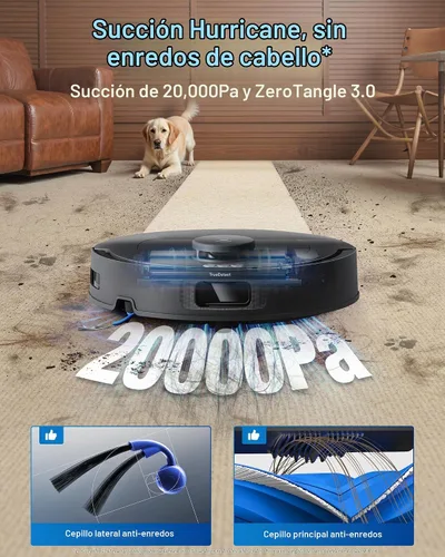 Vista 2 de ECOVACS DEEBOT T30e Omni Robot Aspiradora y Trapeador, 25000Pa, 2026 Nuevo