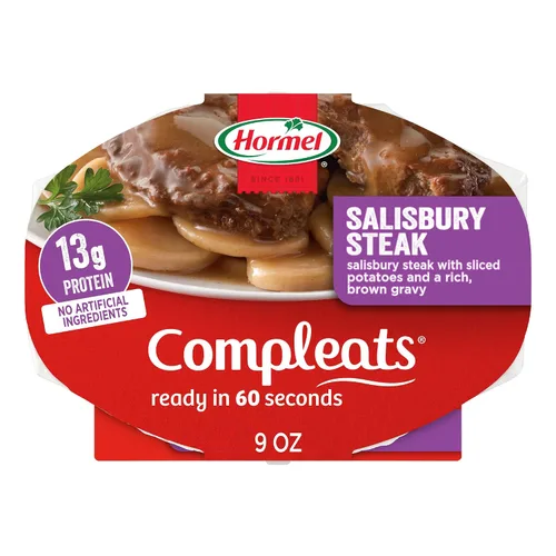 Vista 15 de HORMEL COMPLEATS - Carne asada y puré de patatas con salsa, de microondas, 9 onzas (paquete de 6)