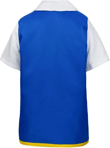 Vista 6 de Laahoem Conjunto de sudadera con capucha unisex de anime para cosplay chaqueta y guantes