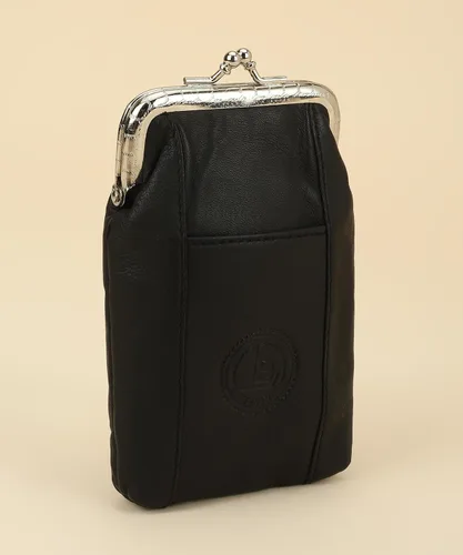 Vista 8 de Funda para cajetilla de cigarrillos de cuero con bolsillo para mechero, regular o 100 unidades, de Leatherboss (negro)