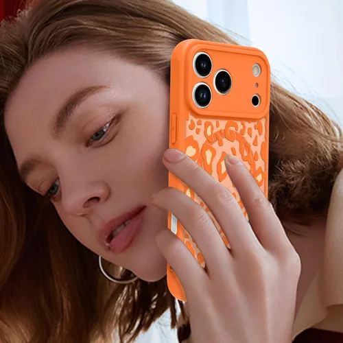Vista 65 de KANGHAR - Funda compatible con iPhone 11, diseño de leopardo negro, textura de neumático antideslizante, a prueba de golpes, funda protectora