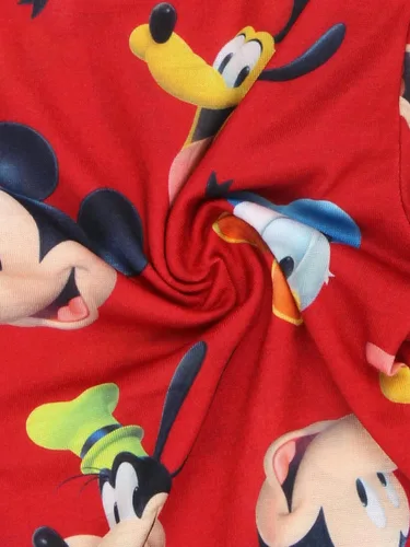 Vista 7 de Disney Mickey Mouse - Conjunto de pijama de 2 piezas para niños pequeños