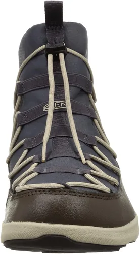 Vista 2 de KEEN Botas Chukka impermeables de invierno Uneek SNK para hombre, Negro (triple black)Negro