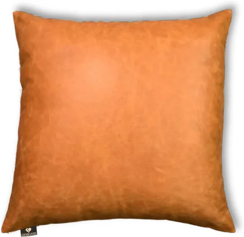 Vista 67 de Funda de almohada de cuero de cordero 100% cuero de cordero – Funda de cojín para sofá – Fundas decorativas para sala de estar y dormitorio, cuero