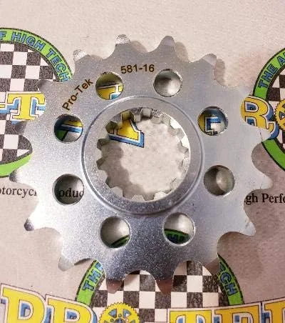 Vista 4 de Pro-tek - Piñón delantero fabricado para Yamaha MT-07, 525, paso 14T, 2014, 2015, 2016, 2017, 2018, 2019, 2020, MT07, MT 07 (14T)
