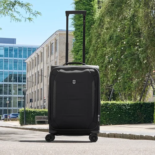 Vista 6 de Victorinox Crosslight Frequent Flyer - Maleta ligera con ruedas para artículos esenciales de viaje, equipaje expandible con organizador plegable