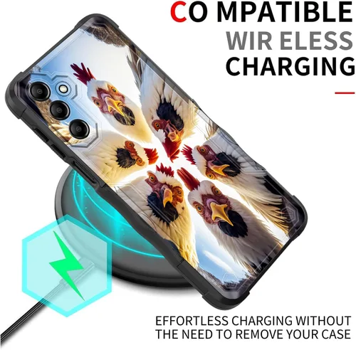 Vista 13 de Funda para Galaxy A14 5G, [Doble Capa][Protección contra Caídas de Grado Militar de 10 Pies] [Antideslizante] Funda Resistente a Prueba de Golpes