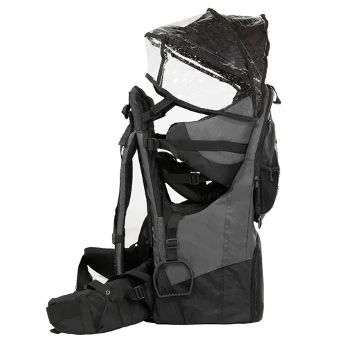 Vista 2 de ClevrPlus Mochila Portabebés Ajustable Deluxe para Niños al Aire Libre, Senderismo, Camping