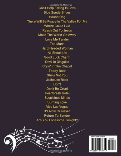 Vista 2 de Elvis Presley Sheet Music 26 Super Easy Piano Songbook