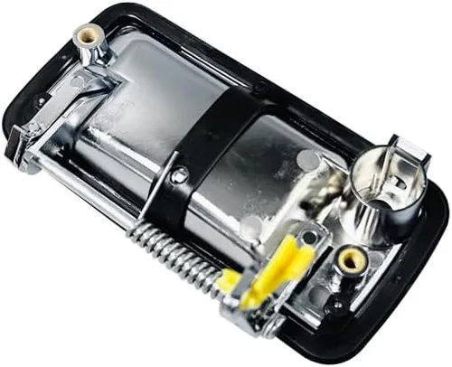 Vista 6 de Medio metal cromado, 1 par de manijas de puerta delantera y exterior compatible con Chevy S10 Sonoma 1994-2004 Blazer