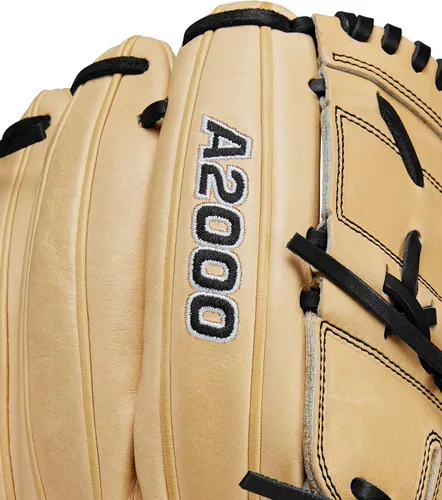 Vista 6 de Wilson A2000 Guantes de béisbol para lanzador - 11.75" y 12" Rubio