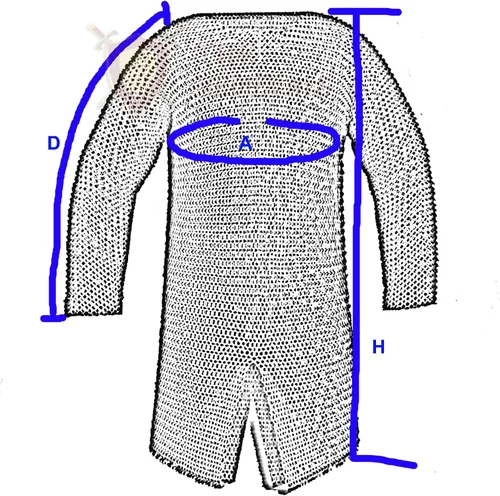 Vista 8 de THE MEDIEVALS Camisa de manga completa con remaches planos de 0.394in ID MS