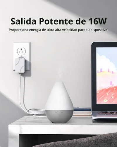 Vista 7 de Certificado UL - Cable de alimentación de 24 V apto para Young Living, Doterra, Innogear, Asakuki, Urpower, TaoTronics, VicTsing Difusor de aceite