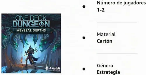 Vista 2 de Asmadi Games One Deck Dungeon: Profundidades Abisales