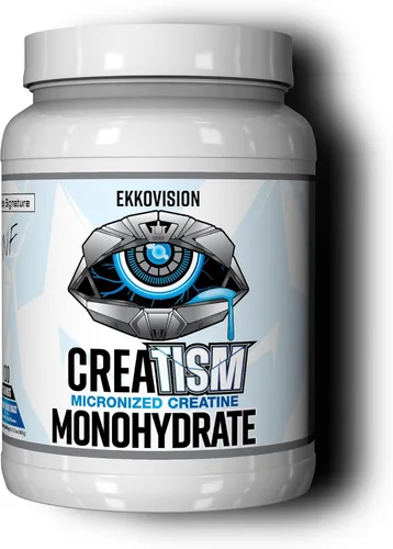 Vista 12 de Ekkovision Polvo de Monohidrato de Creatina Micronizado, Cereza Negra, Suplemento Pre Entrenamiento y Post Entrenamiento para Hombres y Mujeres