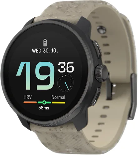 Vista 16 de SUUNTO Raza: Reloj deportivo GPS, pantalla a color AMOLED grande y Todo negro