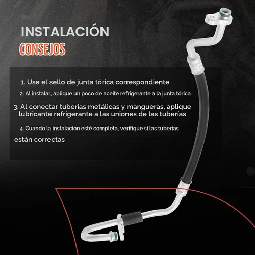 Vista 6 de A-Premium Manguera de línea de descarga A/C compatible con Mitsubishi Outlander