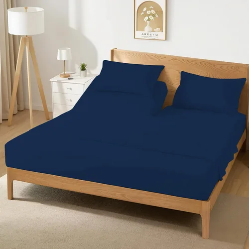Vista 9 de OnlineBestDeal's Top Split - Juego de sábanas tamaño Queen para camas ajustables, media sábana de 18 pulgadas de profundidad, 28 pulgadas, 800 Negro