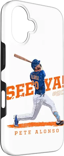 Vista 3 de Funda para iPhone 16 See Ya! Pete Alonso New York MLBPA